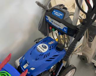 Gas pressure washer.