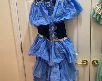 Handmade vintage costumes.