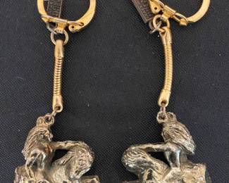 Crazy horse key chains.