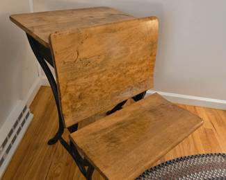 Antique School Desk