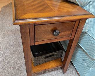 One of a Pair of Side Tables