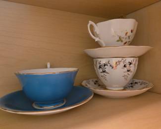 Tea Cups and Saucers