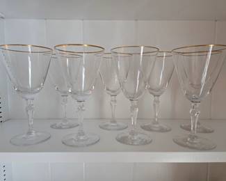 Fosteria Crystal Glasses