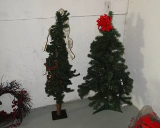 Small trees in all shapes