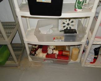 You never know when a whole plastic tub of candles will be needed