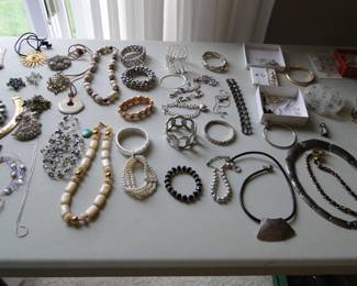 Plenty of very nice costume jewelry
