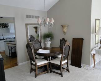 Dining room table and chairs or you could use them in the kitchen too