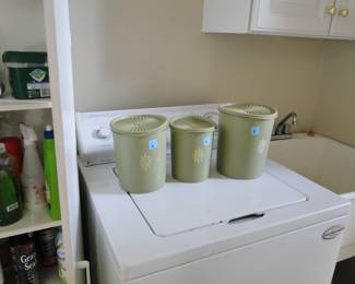 Vintage Tupperware canisters