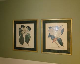 Floral wall art