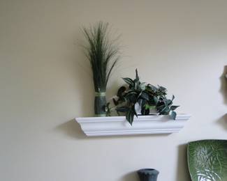Faux plants abound