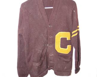 Color not so great!  FIRE UP CHIPS!!!  CMU vintage sweater