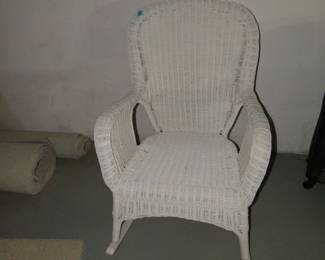 Vintage wicker chair
