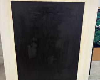 Black Square 30”w x 36” t  $175.00