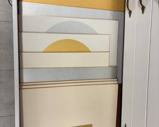 Painting Boards various sizes small to Large: Gold Leaf and silk from Diana Kan studios in Japan