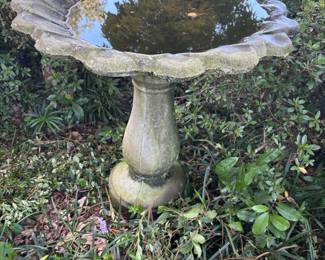Concrete Bird Bath 26” diameter 26”t

