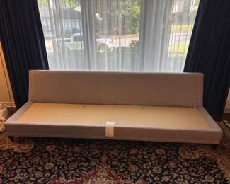 Grey (Hickory Chair Furniture Co) 9’ sofa
110”L 32”d 30”t.  $3,500.00