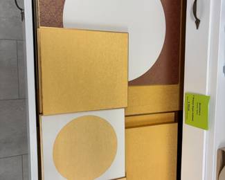 Painting Boards various sizes small to Large: Gold Leaf and silk from Diana Kan studios in Japan.