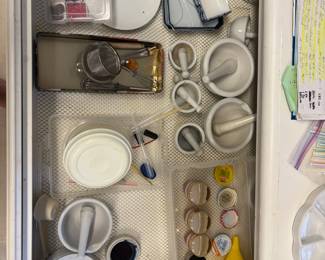 Various art supplies