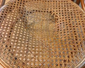 Four came bottom chairs (1) need repair 
$100.00 for 4