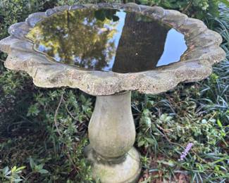 Concrete Bird Bath 26” diameter 26”t
