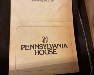 Pennsylvania House 2 pcs china cabinet
53”w 17”d 78.5”t lighted $ 350.00