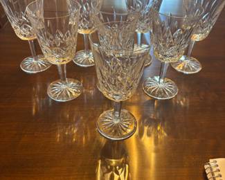 Waterford Lismore 8oz Goblets (8)
$ 55.00 each. $440.00 for set
