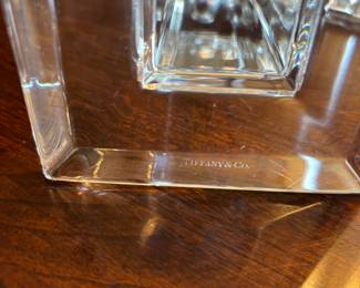 Tiffany & Co crystal candle sticks 10”t
$150.00 pair
