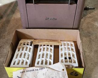 Like new vintage gas heater