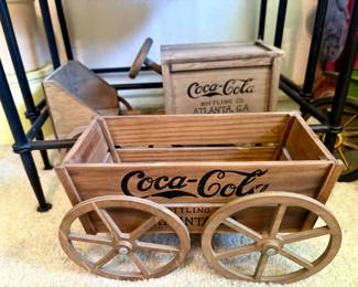 Coca Cola Toy Wagon