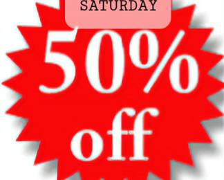☆ EVERYTHING GOES 50% OFF ☆