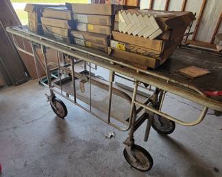 Vintage Hospital Gurney/ Stretcher