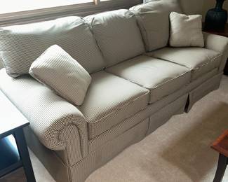 Two piece couch / sofa - extremely clean from smoke free / pet free home. Elder adult owned, no children.