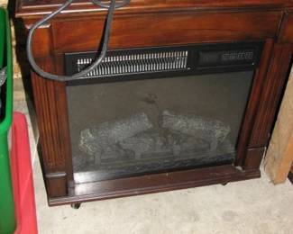 fake log heater