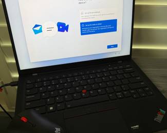 Think Pad 30th anniversary carbon laptop