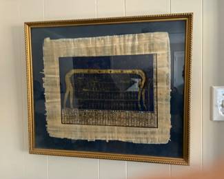 Egyptian Papyrus art