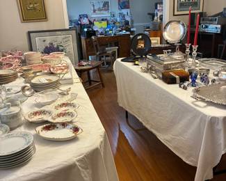 Very large selection of extremely nice items- these two rooms filled  also with  rare finds