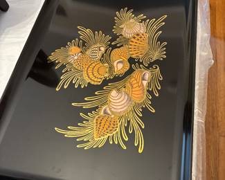 Couroc tray-Mid Century- Vtg but brand new never used