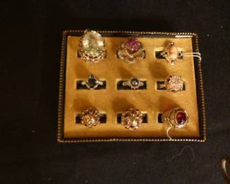 14 kt, 10kt gold rings.
