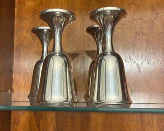 Silverplate goblets