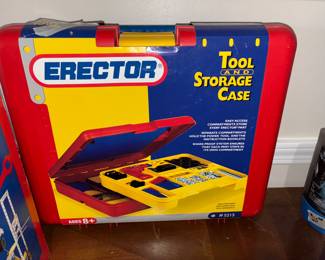 New case and an Erector Set