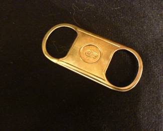 Genuine Vintage Tiffany 14 kt gold cigar cutter