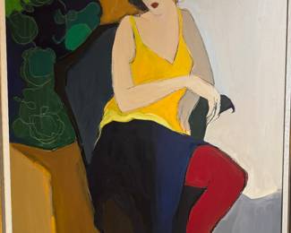 Tarkay - ORIGINAL on Canvas