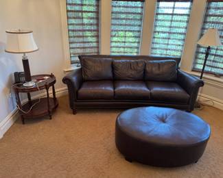 Leather - Bloomingdales Sofa
