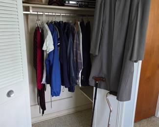 Mens clothing & briefcases