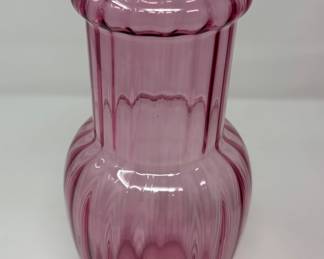 Vintage Cranberry Glass Vase
9” tall
