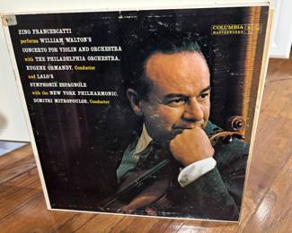 Zino Francescatti Vinyl Record Album