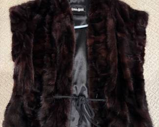 Mink Vest from Neiman Marcus