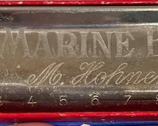 Marine Band M Hohner Harmonica