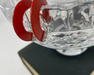 Red Hoop Earrings