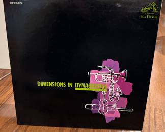 RCA Victor Dimensions in Dynagroove 1965 Vinyl LP PRS-180 Compilation of Jazz & Classical Vinyl Record LP Album